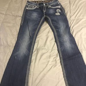 Rock revival boot cut jeans!
